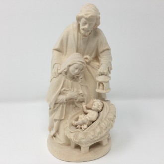 Natural sacred night nativity scene