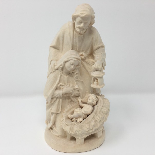 Natural sacred night nativity scene