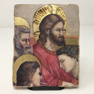 Fresco Last Supper Giotto detail