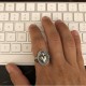 Bezel ex voto ring