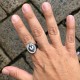 Bezel ex voto ring