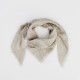 Foulard stelle e medaglie beige