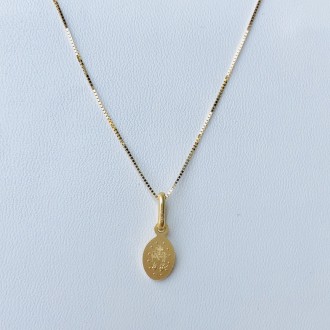 Medaglia Miracolosa oro mini 2