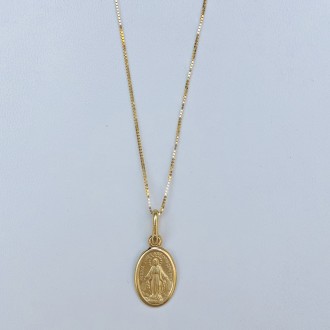 Medium Gold Miraculous Medal