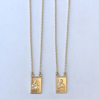 Scapular in 18 Kt gold