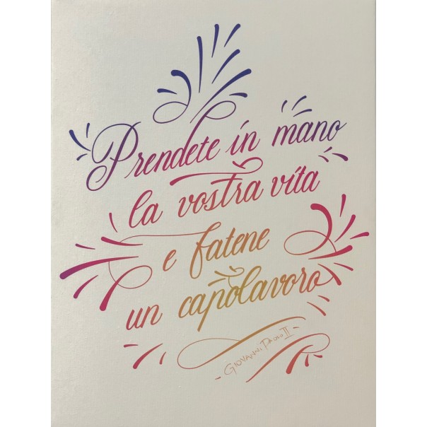 Canvas Take your life in hand