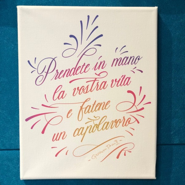 Canvas Take your life in hand