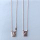 Scapolare in argento 925 rosato