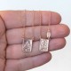 Scapolare in argento 925 rosato