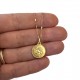 collana angelo custode raffaello dorato