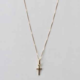 collanina crocetta oro