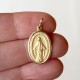Large gold Miraculous Medal