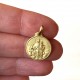 Medaglia Scapolare oro mm 16