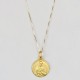 Collana Medaglia Scapolare mm 14