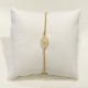 Miraculous medal lux gold bracelet