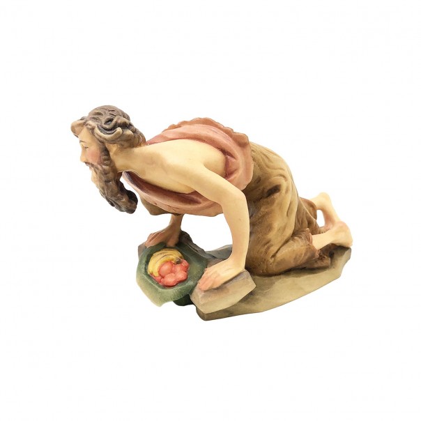 Kneeling shepherd ANRI Bernardi 20 cm