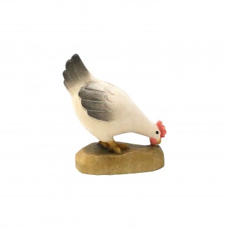 Gray hen pecking ANRI Bernardi 20 cm