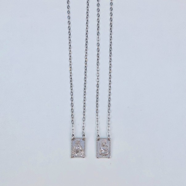 Scapolare in argento 925