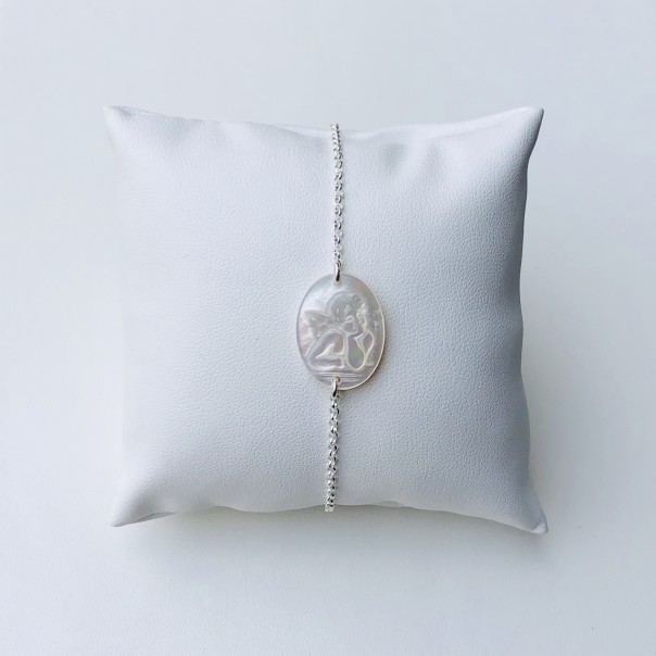 Bracelet "Ti tengo per mano" silver