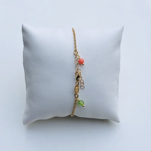 bracelet I hold your hand silver gilt