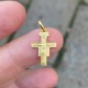 Cross of San Damiano in gold