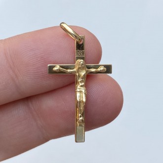 Traditional gold crucifix