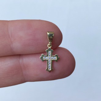 Cross of life in silver 800