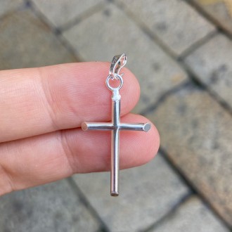 Ciondolo Croce liscia 2