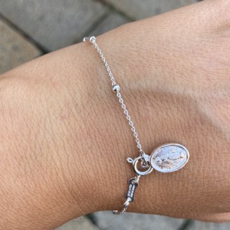 Bracciale Rosario con Medaglia Miracolosa 2