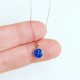 Angelo blue enamel necklace