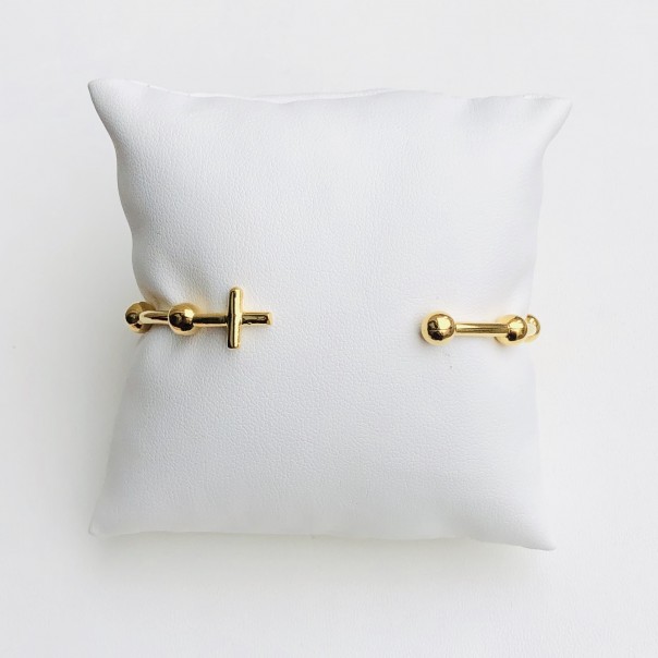 Ten gifts bracelet -golden silver-