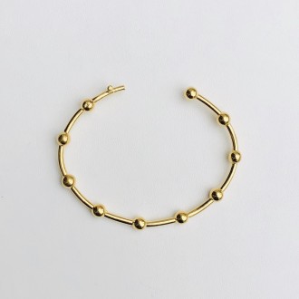Ten gifts bracelet -golden silver- 2