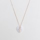 Collana Charitas Croce zirconi