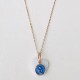 Charitas Angel necklace -blue-