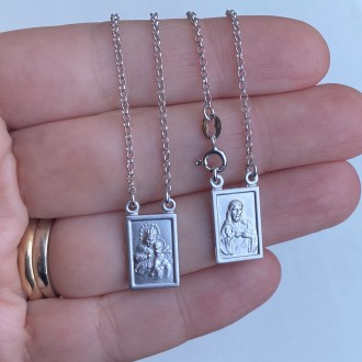 Silver scapular - minting plates -