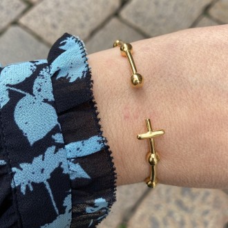 Ten gifts bracelet -golden bronze- 2