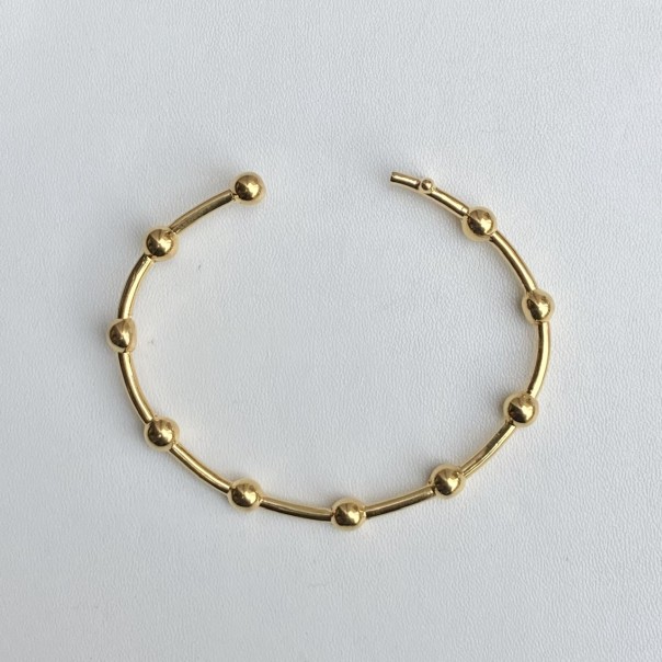 Bracciale dieci doni -bronzo dorato-