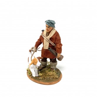 Cacciatore - presepe napoletano - 10 cm