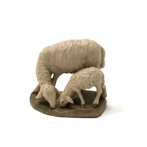 Sheep with lamb ANRI Bernardi 10 cm