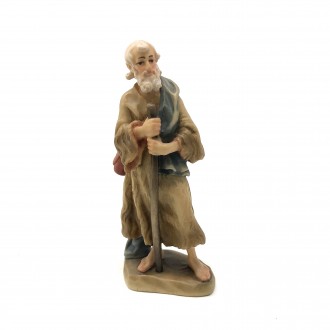 Shepherd with ANRI Bernardi stick 10 cm