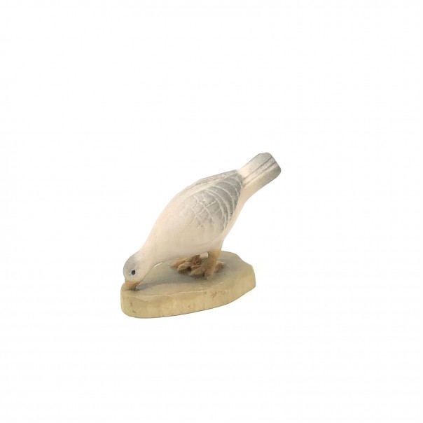 Dove pecking ANRI Bernardi 10 cm