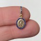 Medaglia miracolosa Lux oro -blue-