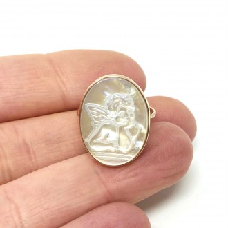 Ring Ti Tengo per mano in rose silver