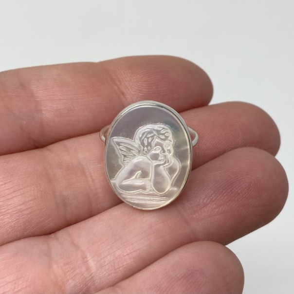 Ring "Ti tengo per mano" silver