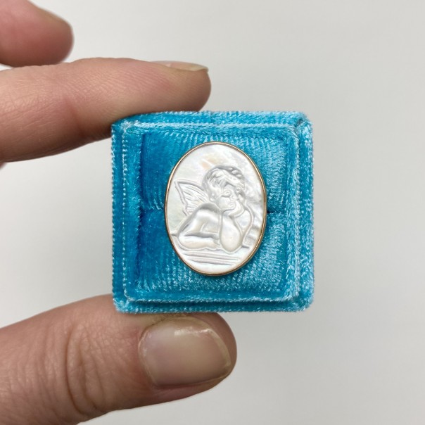 Anello Ti Tengo per mano argento rosato