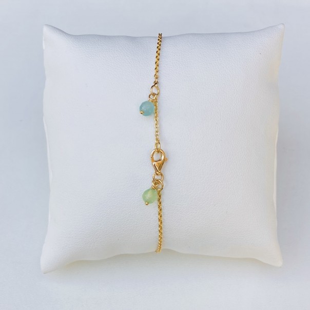 Bracelet Ti tengo per mano 18 rolò gold