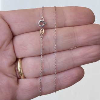 Catenina maglia forzatina argento