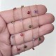 Collana pepite multicolor