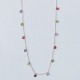 Multicolor nuggets necklace