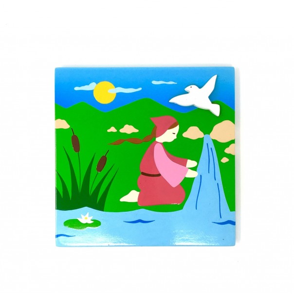 Santa Chiara wooden picture